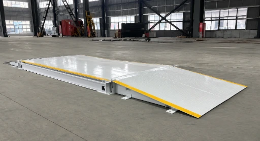 Mobile Weighbridge Full Platform View - Up to 80t Capacity Portable weighbridge with ramps for trucks - Scalestech Kenya