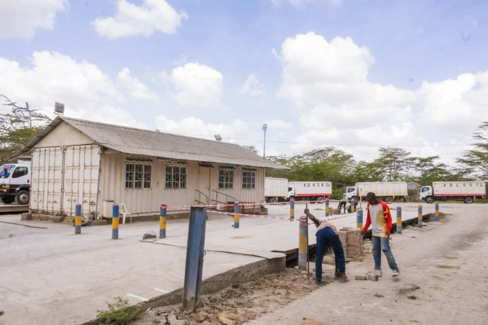 Weighbridge Automation Installation at EAPC | Scalestech Weighbridge automation installation underway at East African Portland Cement, Athi River