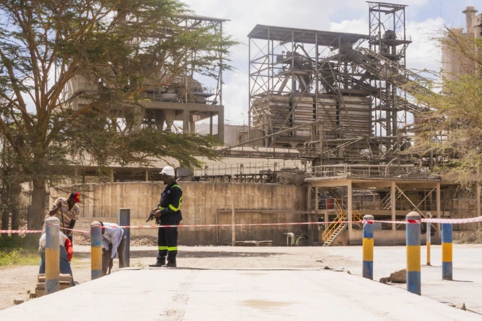 Weighbridge Site Preparation at EAPC | Scalestech Site preparation works ahead of weighbridge automation installation at EAPC, Athi River