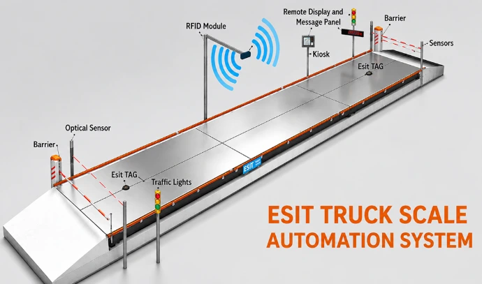 ESIT SPWIN weighbridge automation system overview, Kenya
