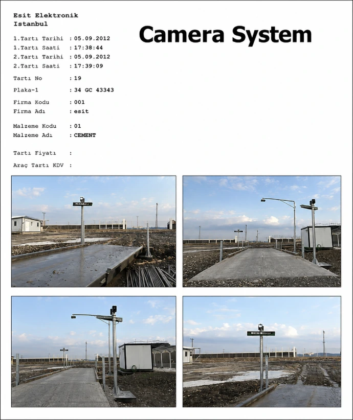 Vehicle recognition system with RFID and plate recognition for weighbridge, Kenya