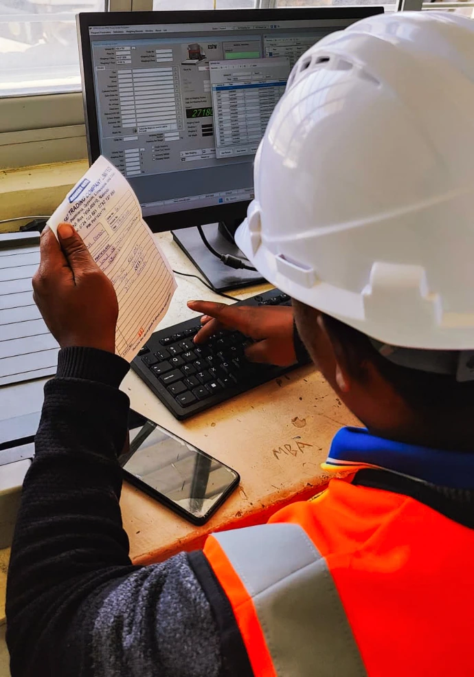 SPWIN Vehicle Management & Weighbridge Automation Software – Scalestech Kenya SPWIN weighbridge automation software dashboard, Kenya