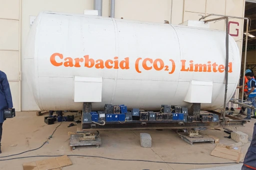 Installation photo from the Carbacid tank telemetry deployment