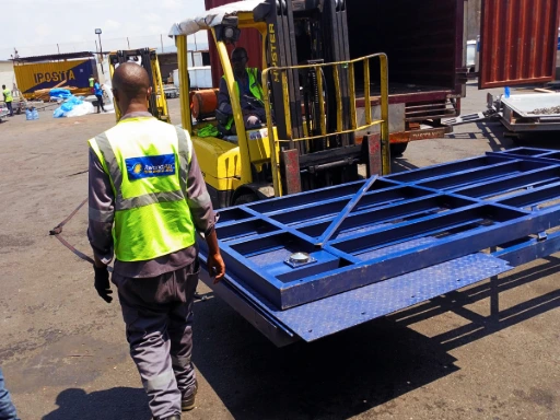 Low-profile design allows forklifts to drive directly onto the scale