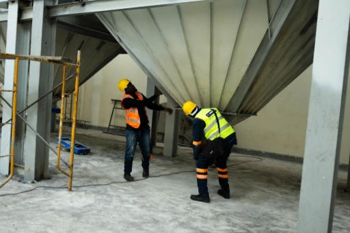 silo grain scales system installation