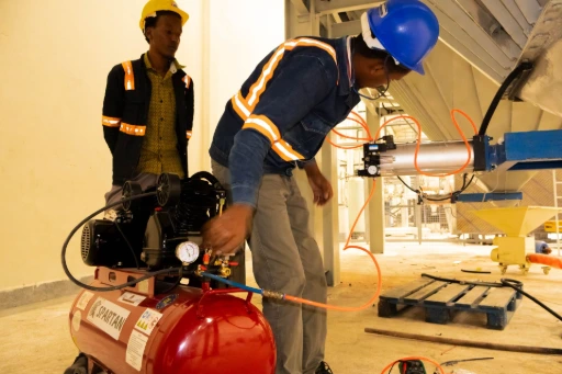Dispatch control system for automated silo weighing, Nairobi