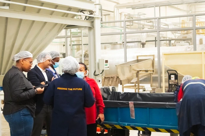Automated weighing technology for improving grain storage and handling efficiency.