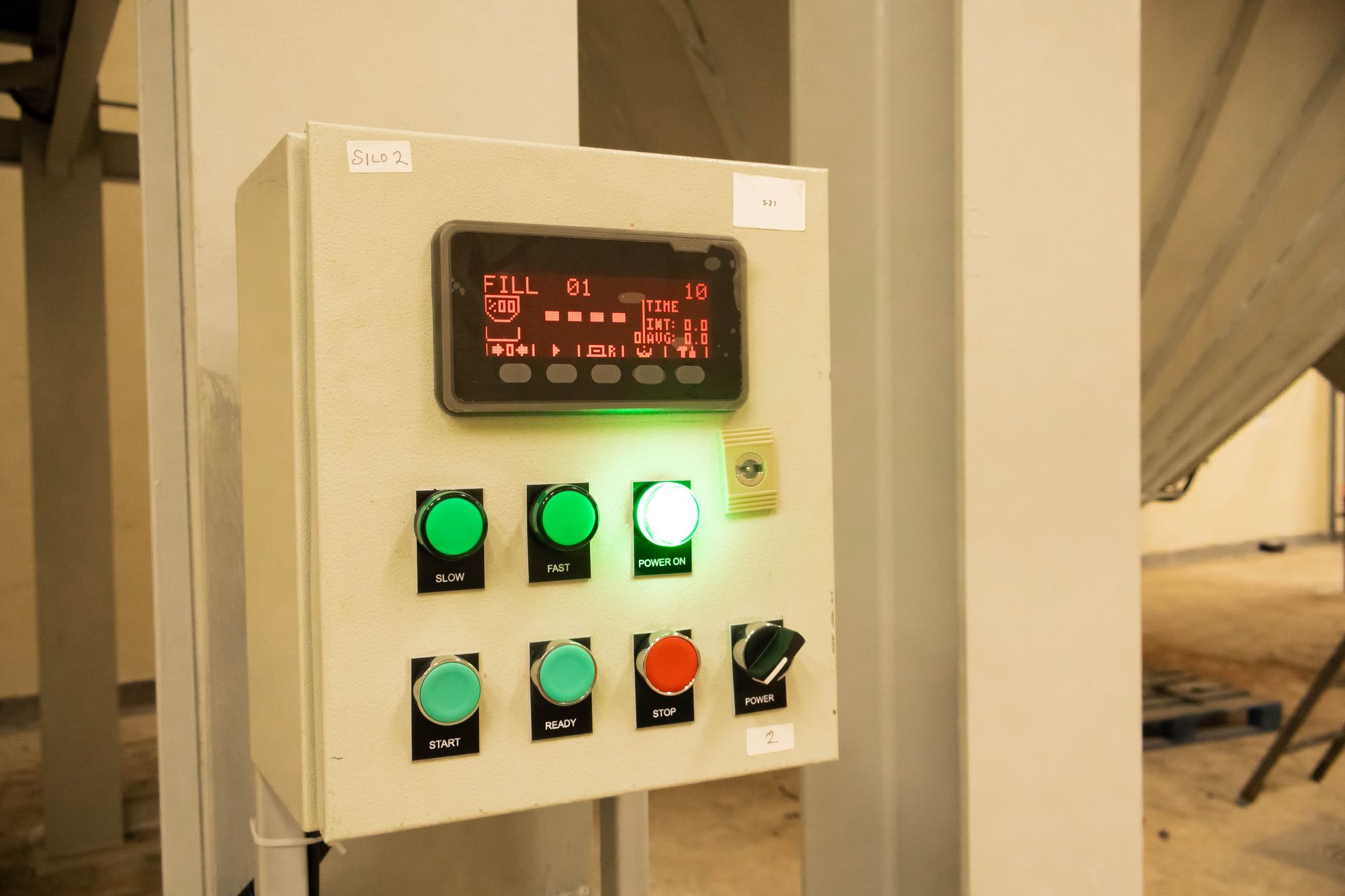 Weighing indicator control panel for silo dispensing, Nairobi