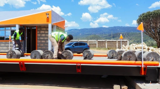 Calibration of the Mai Mahiu weighbridge using certified test weights Calibration and testing against certified test weights
