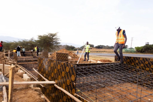 Mai Mahiu Weighbridge Foundation Preparation Weighbridge foundation preparation at Mai Mahiu