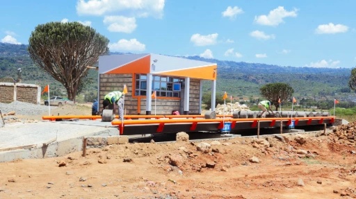 Mai Mahiu Weighbridge Calibration Weighbridge calibration at Mai Mahiu
