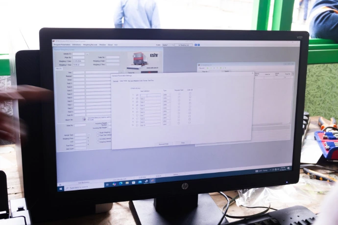 ESIT SPwin weighbridge management software configured for Mr. Green Africa