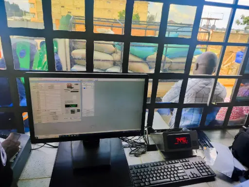 Weighbridge Software Configuration Weighbridge management software configuration at Rift Grain Logistics, Eldoret