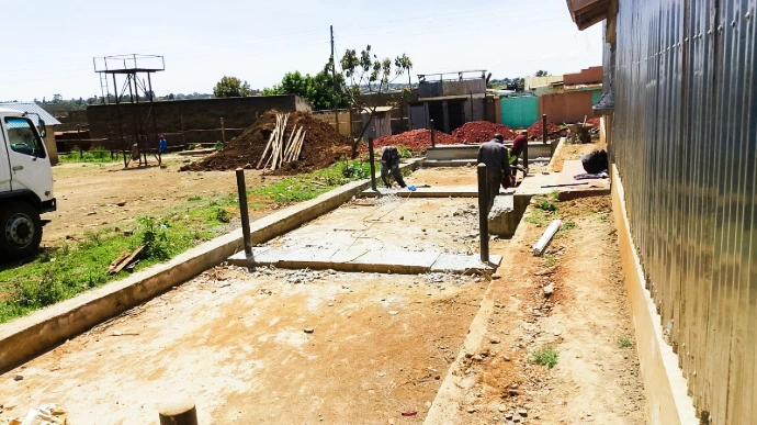 Weighbridge Civil Works – Eldoret Groundbreaking and civil works for digital weighbridge installation, Eldoret