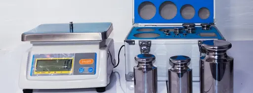 Banner highlighting certified calibration services for weighing equipment in Nairobi and major towns in Kenya.