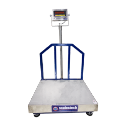 Heavy-Duty Mild Steel Platform Scale with Stainless Steel Top