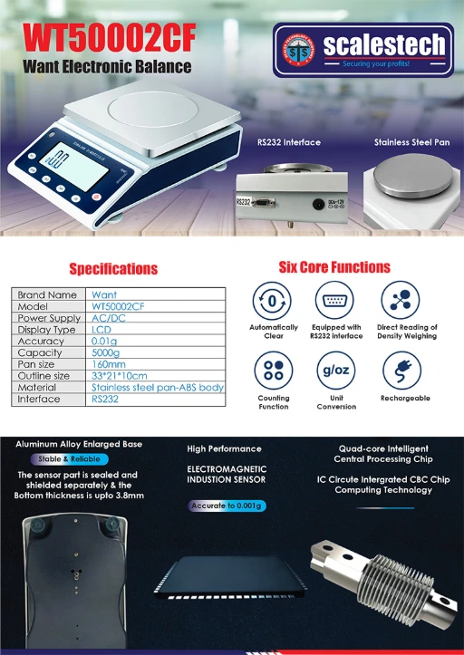 High-precision 5000g digital lab balance for research & academic use in Nairobi.