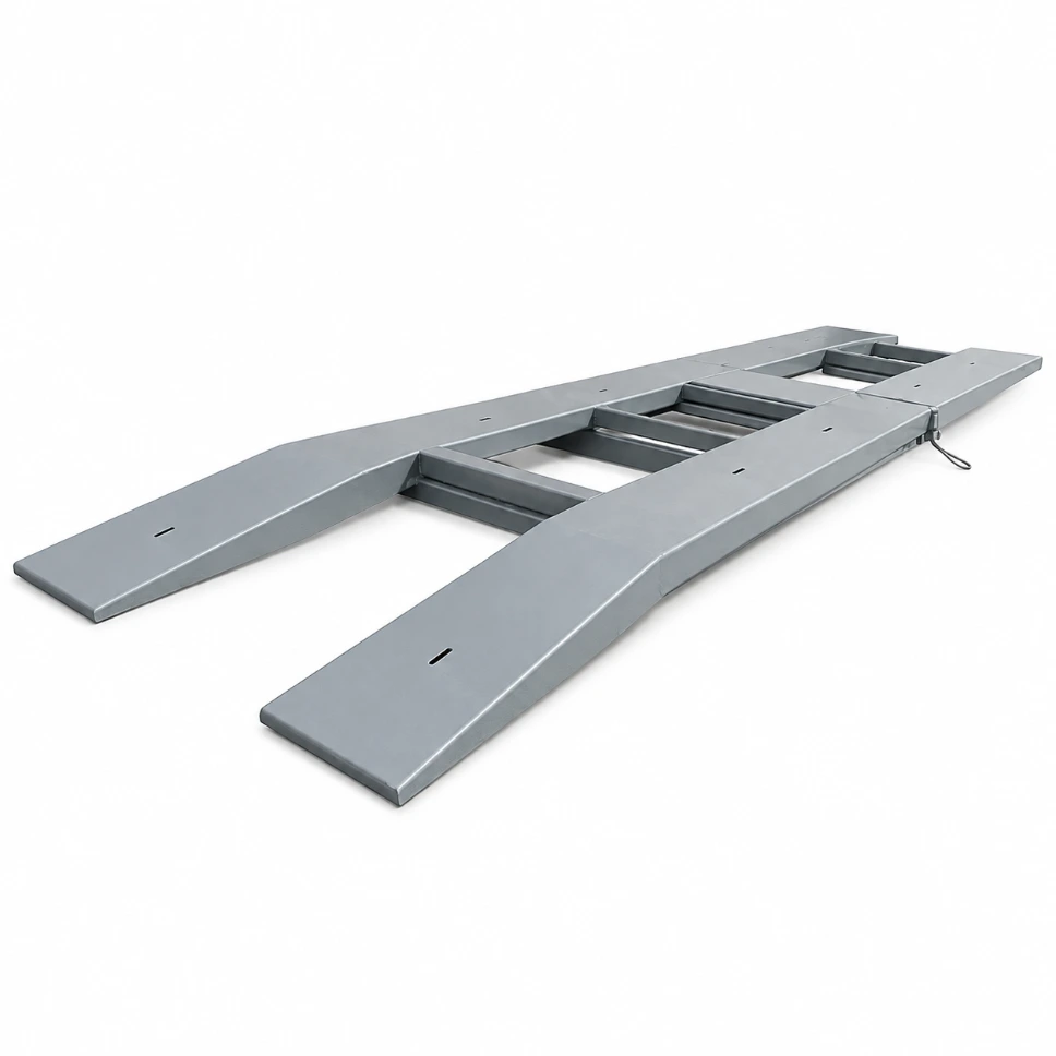 Portable Weighbridge with ramps.