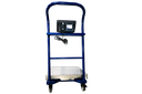 Electronic Platform Scale-Mild steel with ss top with wheels (450x600mm)