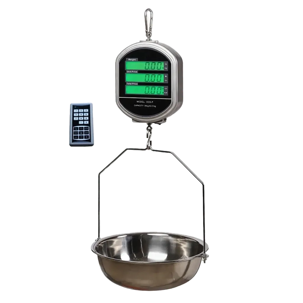 OCS-P Digital Price Computing Hanging Scale with Double-side Display