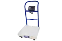Heavy-duty Mild Steel with Stainless Steel Top Trolley Portable scale Platform Scale on wheels with push handle