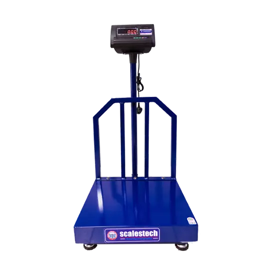 Heavy-Duty Mild Steel Electronic Platform Scale  (400mm x 400mm, 200kg)