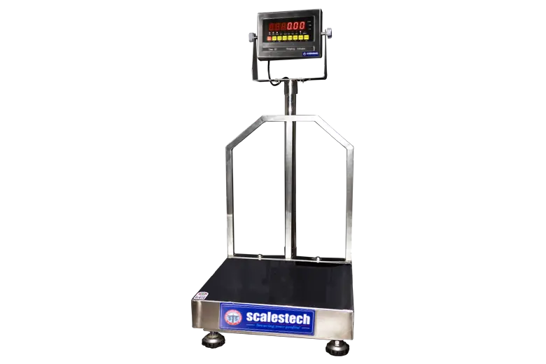 Heavy-Duty Pure Stainless Steel Platform Scale (400mm X 400mm, 200kg)
