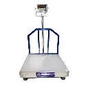 Heavy-Duty Mild Steel Electronic Platform Scale with Stainless Steel Top Pan