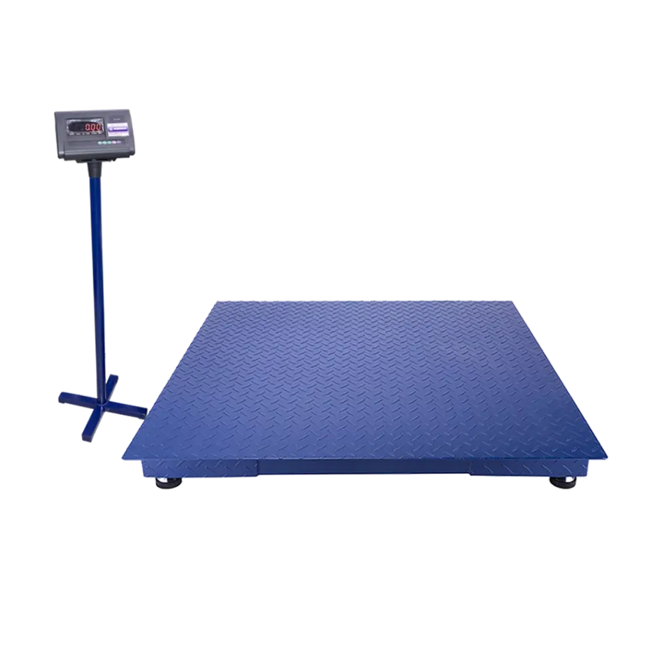 Industrial Heavy Duty Pure Mild steel Floor Scale (1M X 1M, 2tons)