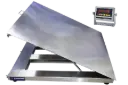 Industrial Heavy-Duty Fully Stainless Steel Lift Type Floor Scale Waterproof Washdown Floor Scale Chemical Food Industry Scale