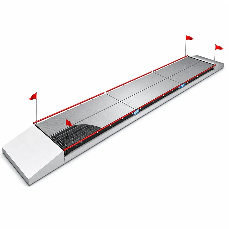 [2228] Complete 100 tonnes Modular Steel Weighbridge with CAD digital load cells Class C6 Accuracy.                                                               Model: Hi-A,  Size: 22m x 3m