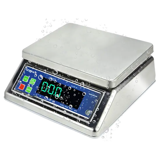 KW1000 Waterproof Counter Scale - Single Display