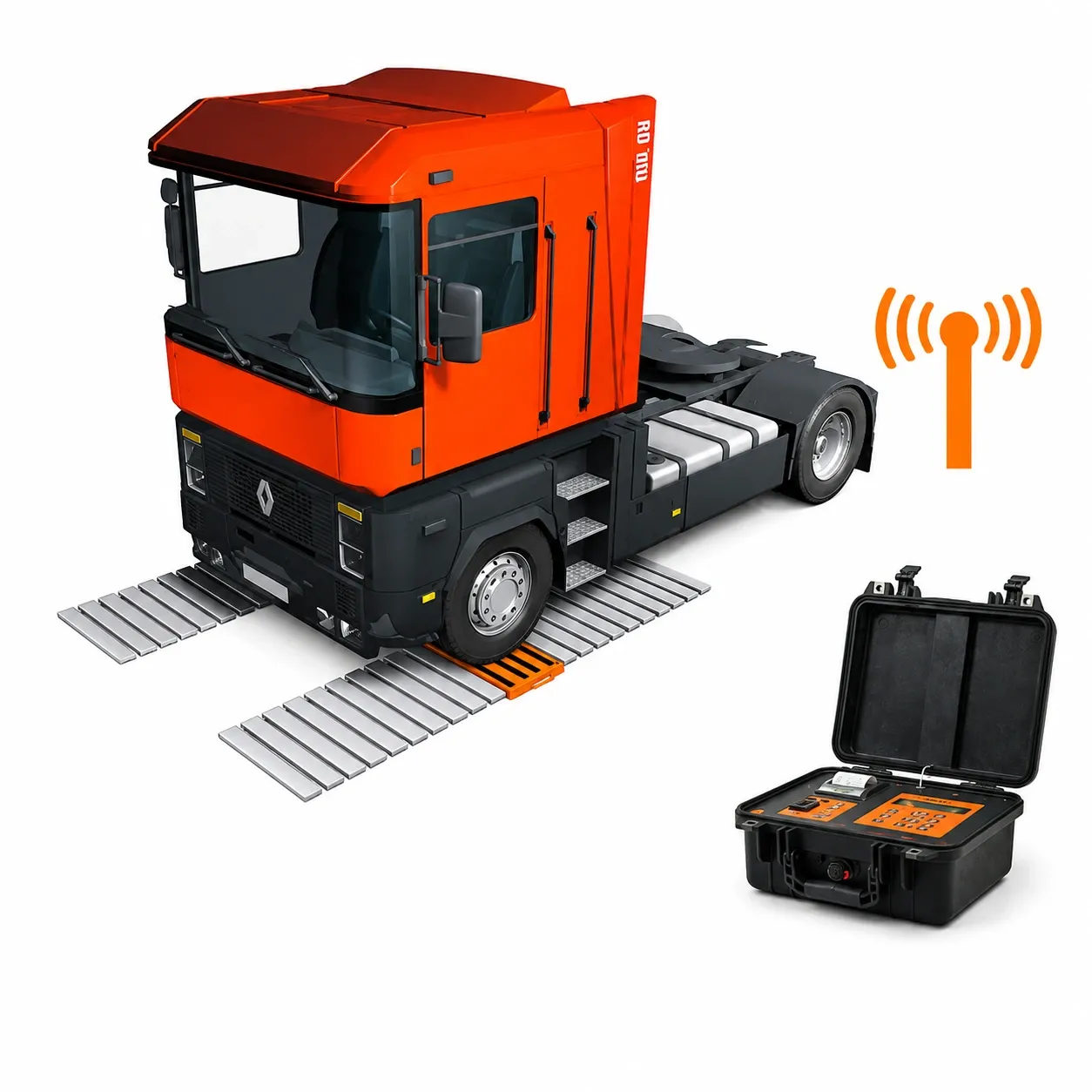 AS Dynamic and Static Portable Axle Scale 30T
