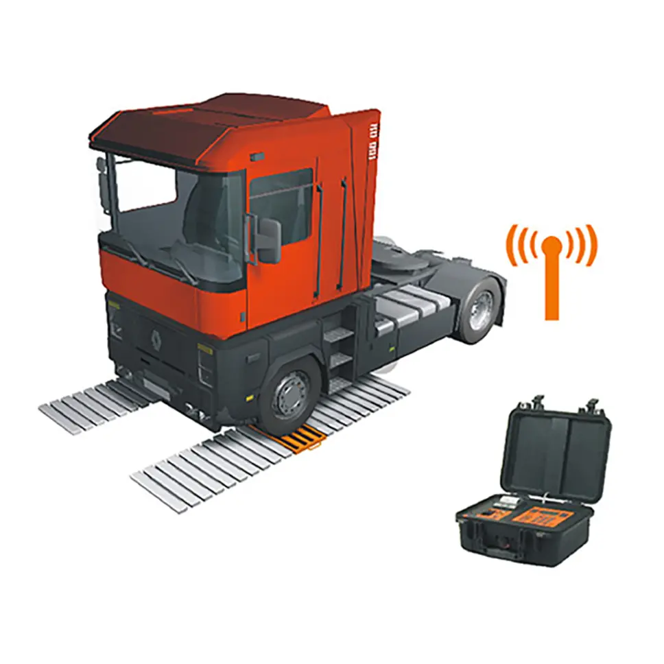 [1072] AS3000 Static Portable Axle Weighing Platform 30 t 