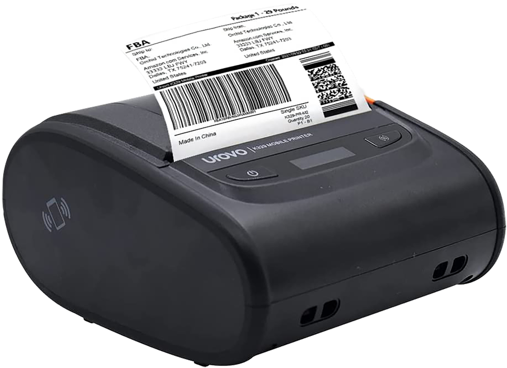 Urovo K329 Portable Mobile Label Thermal Printer