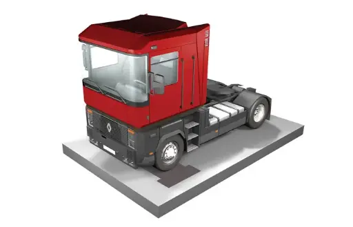 AR Dynamic and Static Stationary Axle Weighing Platform 30 t